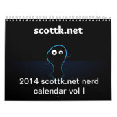 2014 scottk.net nerd comic kalender vol I (Hoes)