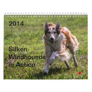 2014 Silken Windhounds in actie 1-6 Kalender