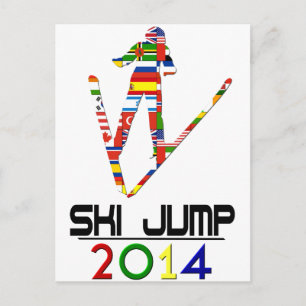 2014: Ski Jump Briefkaart