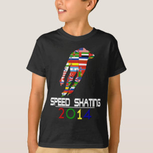 2014: Snelheid schaatsen T-shirt