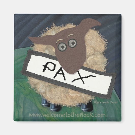 2014 Welkom bij de Flock "PAX" Magneet (Voorkant)