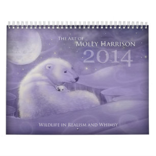 2014 Whimsical Wilde Dieren Kalender