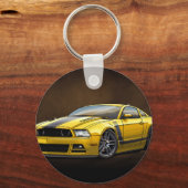2014 Yellow Boss 302 Sleutelhanger (Voorkant)
