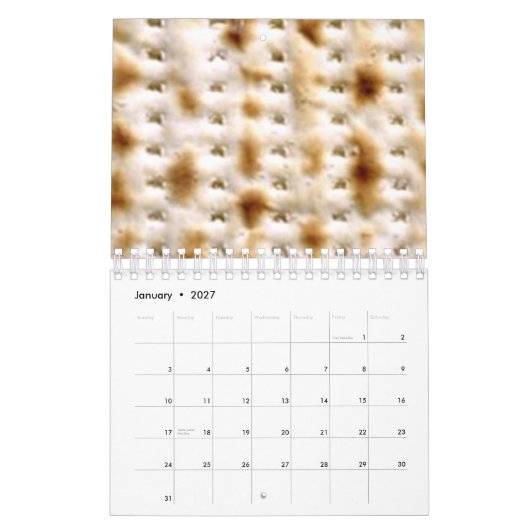 2015-16 calendrier mural juif, personnaliser de ~ (Jan 2027)