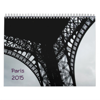 2015 Calender Paris, Frankrijk Kalender