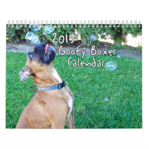 2015 calendriers maladroits de boxeur