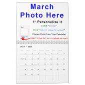 2015 Faites votre propre calendrier en ligne, INST (Mar 2026)