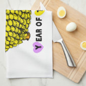 2015 Jaar van de Ram Sheep of Goat Kitchen Towels Theedoek (Quarter Fold)