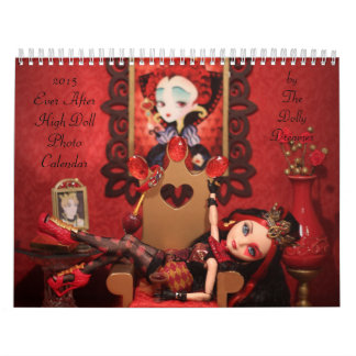 2015 ooit na een hoge Doll Photo Calendar Kalender