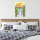2015 Pagosa Folk 'N Bluegrass Poster Canvas Afdruk (Insitu (Slaapkamer))