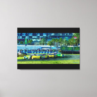 2015 Rolex 24 uur Daytona Canvas Afdruk