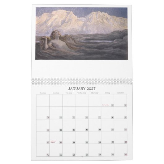 2015 Symbolist Art Calendar Kalender (Jan 2027)