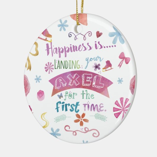 2016 Aangepaste afbeelding Skating Ornament (Links)