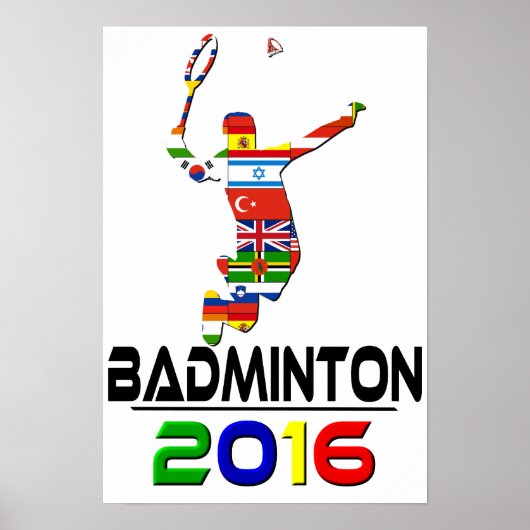 2016: Badminton Poster (Voorkant)