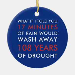 2016 Baseball Fan 17 minuten regen Keramisch Ornament