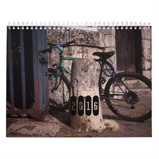 2016 calendrier - bicyclettes (Protection)