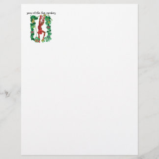 2016 Chinese Fire Monkey hoofdletter kop