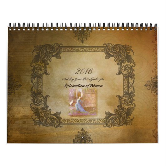 2016 dames dans le calendrier d'art (Protection)