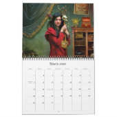 2016 dames dans le calendrier d'art (Mar 2026)