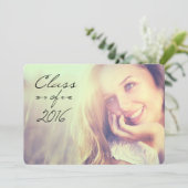 2016 Elegant Afstuderen Open House Uitnodigingen (Staand voorkant)