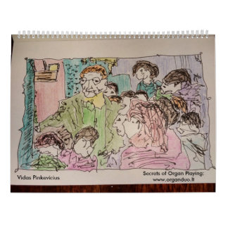 2016 Geheimen van Organ Spelling Calendar Kalender