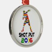 2016:Gepropt Metalen Ornament (Rechts)