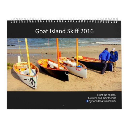 2016 Goat Island Skiff Agenda - datums van 2017 Kalender (Hoes)