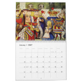 2016 milieu Alice dans le calendrier du pays des (Jan 2027)