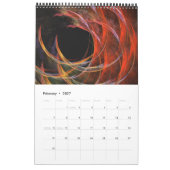 2016 moderne abstracte kunst kalender (Feb 2027)