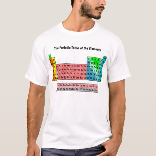 2016 Periodiek Systeem der Elementen T-shirt