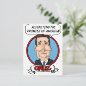 2016 Presidentiële verkiezingen Briefkaart (Staand voorkant)