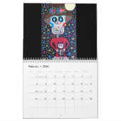 2016 Sugar Skull Day of the dode Calendar Kalender (Feb 2026)