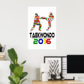 2016:Taekwondo Poster (Thuiskantoor)