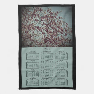 2016 The Birds Cloth Calendar Theedoek