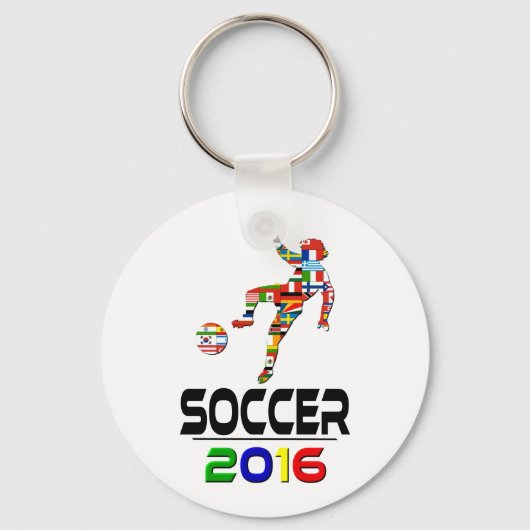 2016:Voetbal Sleutelhanger (Voorkant)