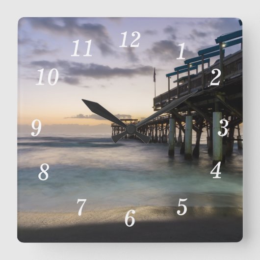 2017 1ère horloge murale de tranquillité à l'aube (Recto)