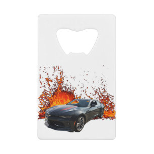2017 50ste verjaardag Chevy Camaro Kredietkaart Flessenopener