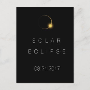 2017 Amerikaans totaal zonneschijn Briefkaart