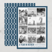 2017 Année en examen 12 Photo Collage Carte de vac (Devant / Derrière)