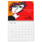 2017 "BE"-ATTITUDES CALENDAR KALENDER (Mar 2027)
