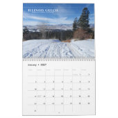 2017 calendriers muraux pittoresques (Jan 2027)