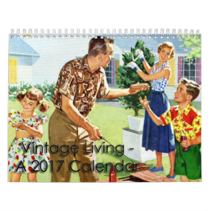 2017 calendriers vivants vintages