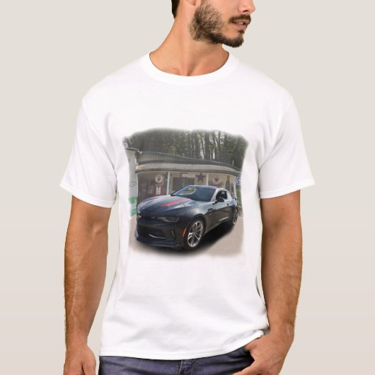 2017 Chevy 50ste verjaardag Camaro T-shirt (Voorkant)