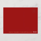 2017 Chinees symbool in reliëfdruk P Briefkaart (Achterkant)