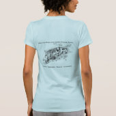 2017 Cliff Dwelling T-Shirt voor dames (Achterkant)