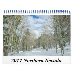 2017 de Noordelijke Kalender van Nevada