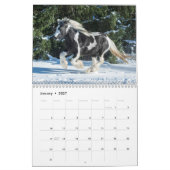 2017 Fellinlove avec le calendrier de chevaux (Jan 2027)
