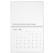 2017 Grote wandkalender met UW FOTO'S en TEKST Kalender (Jan 2026)