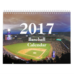 2017 Honkbal Kalender-HAMbyWhiteGlove Kalender