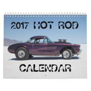 2017 Hot Rods Calendar Kalender